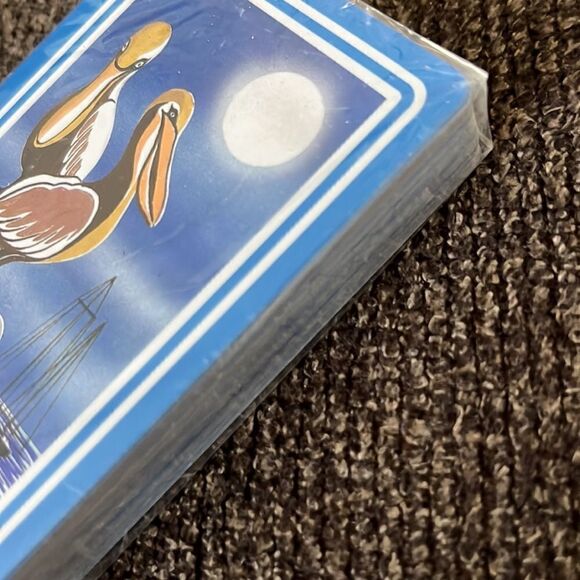 Playing Card Case - Fits Two Decks w/ Space for Pen & Notepad w/ Snap closure - Picture 11 of 12